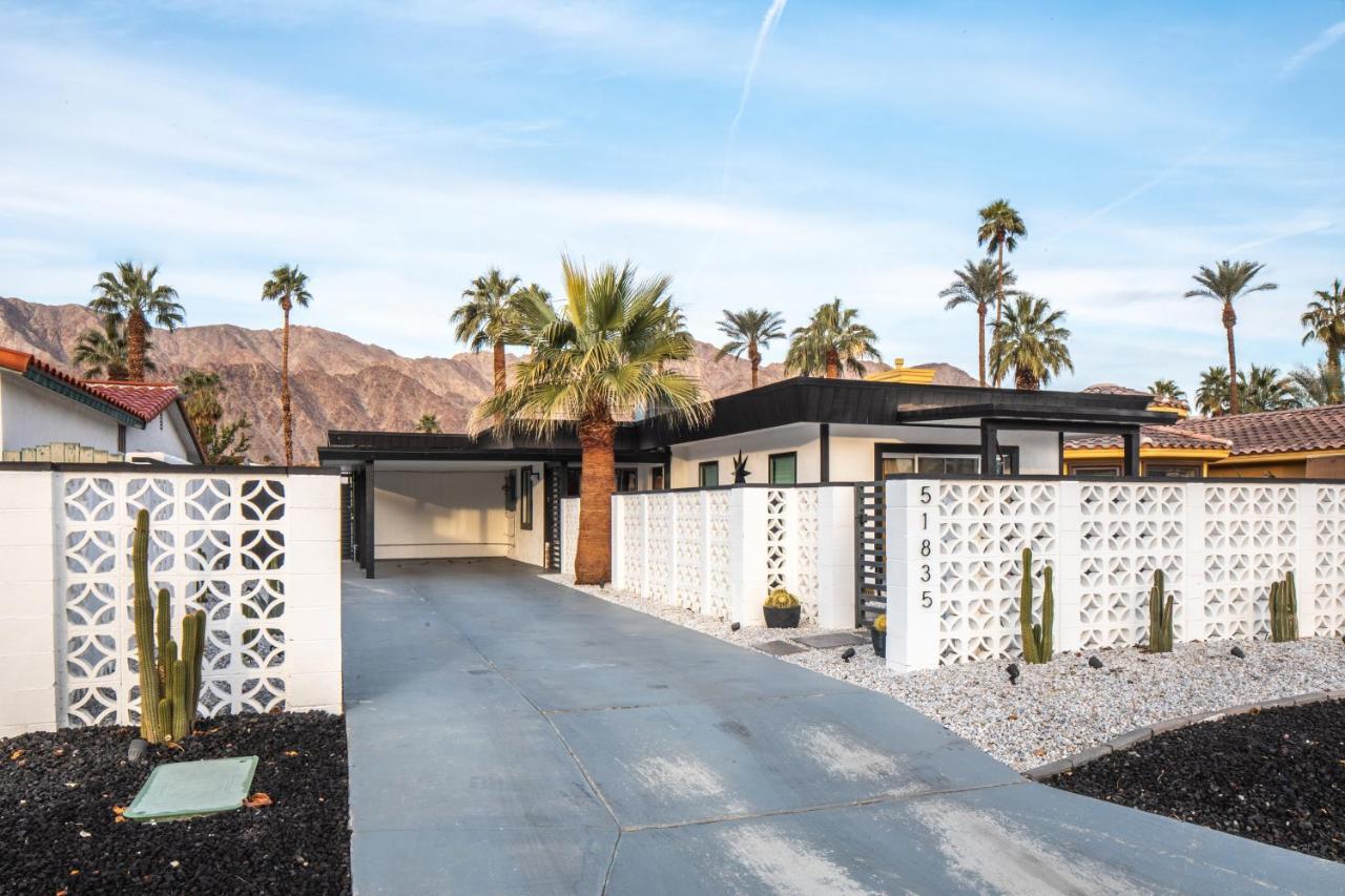 Mid-Century Modern Home In Beautiful La Quinta Exterior foto